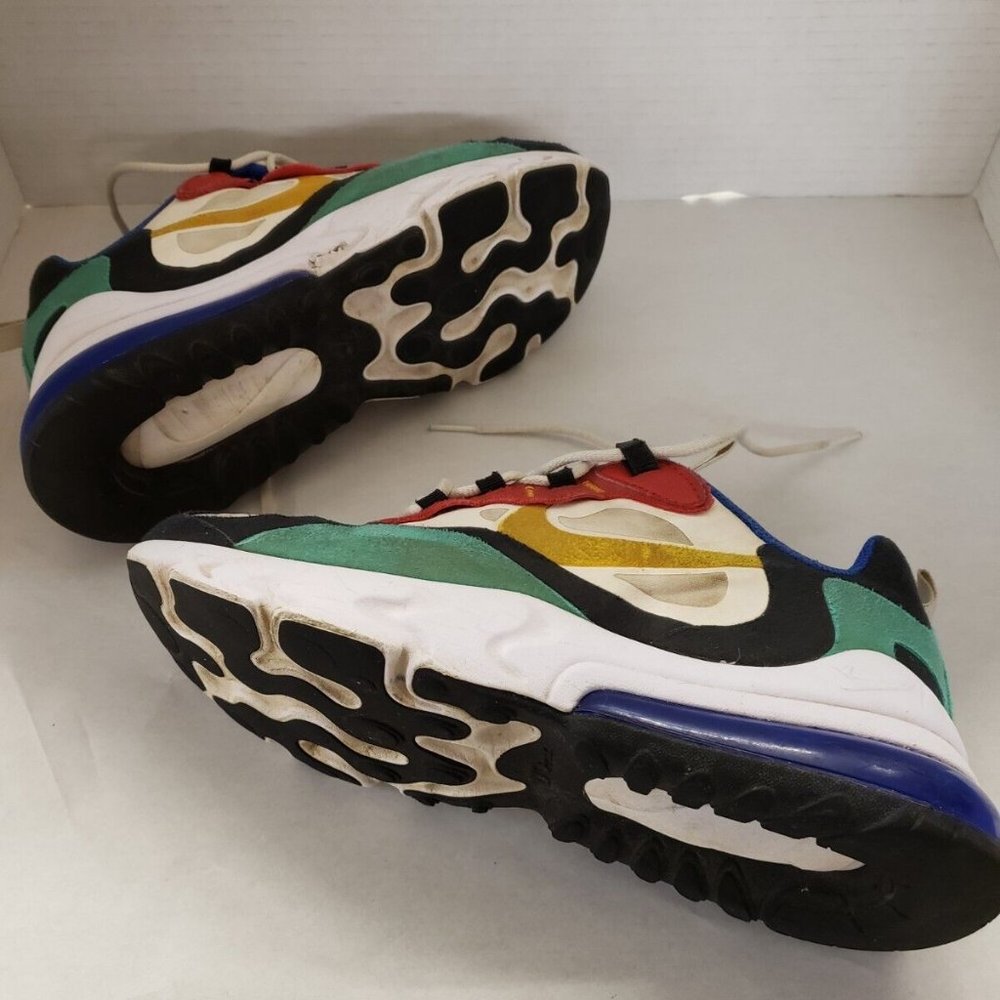 Air 7c react Nike runners 5.5y youth size 5 1/2 shoes used still good shape - Picture 5 of 12